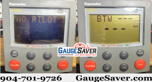 Raymarine ST6001/ST6001+ - LCD Restoration Service