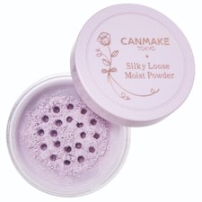 Canmake Silky Loose Moist Powder 02 Sheer Lavender Finishing Powder From Japan