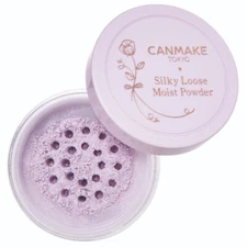 Canmake Silky Loose Moist Powder 02 Sheer Lavender Finishing Powder From Japan