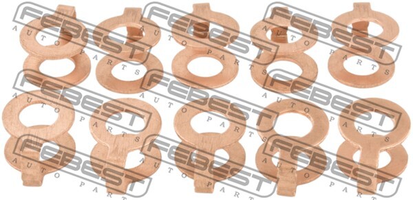 RINGFL-020-PCS10 FEBEST Seal Ring, injector for ,MITSUBISHI