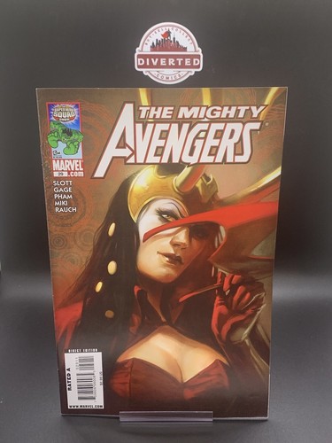 Mighty Avengers #29 Loki disguised as Scarlet Witch Cover