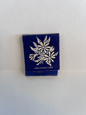 D D Bean & Sons North Carolina Strike on Back Matchbook