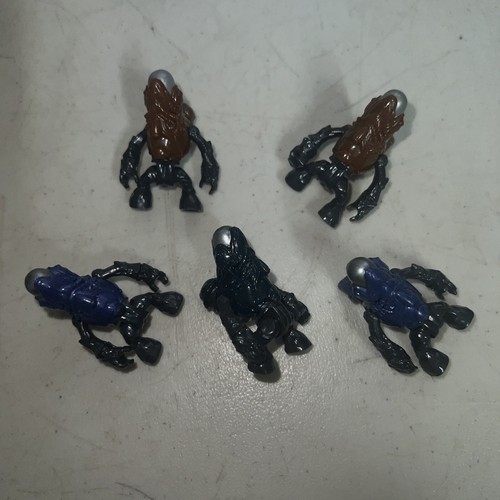 Halo Mega Bloks Construx Covenant Storm Grunt Mini Figure Lot Of 5 Blue Brown - Picture 2 of 2