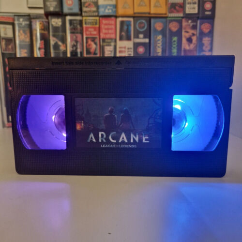 Custom Made LED VHS Video Tape Lamp Birthday Christmas Gift Display Retro Light - Picture 14 of 251