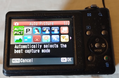 Working Pentax Optio RZ10 14MP Digital Camera & Battery/Charger/SDHC Card - Picture 14 of 23