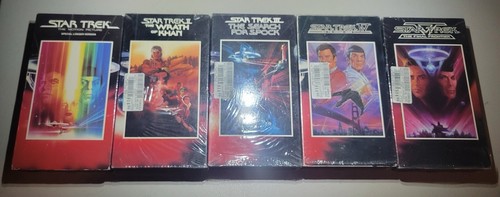 Star Trek 25th Anniversary Special Collector's Set 5 VHS Movies LN Perfect cond - Picture 1 of 7