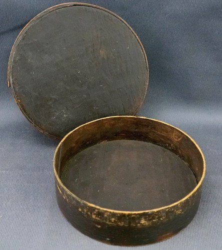 Diminutive Painted Pantry Box circa 19th cent - Picture 3 of 5