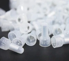 1000Pcs CE2 Closed End Wire Crimp Connectors - Protective Caps - Terminals