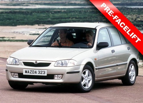 Mazda 323F Mk8 (BJ 1998-2003) 1,5 automatische Heizmatrix - Bild 4 von 5