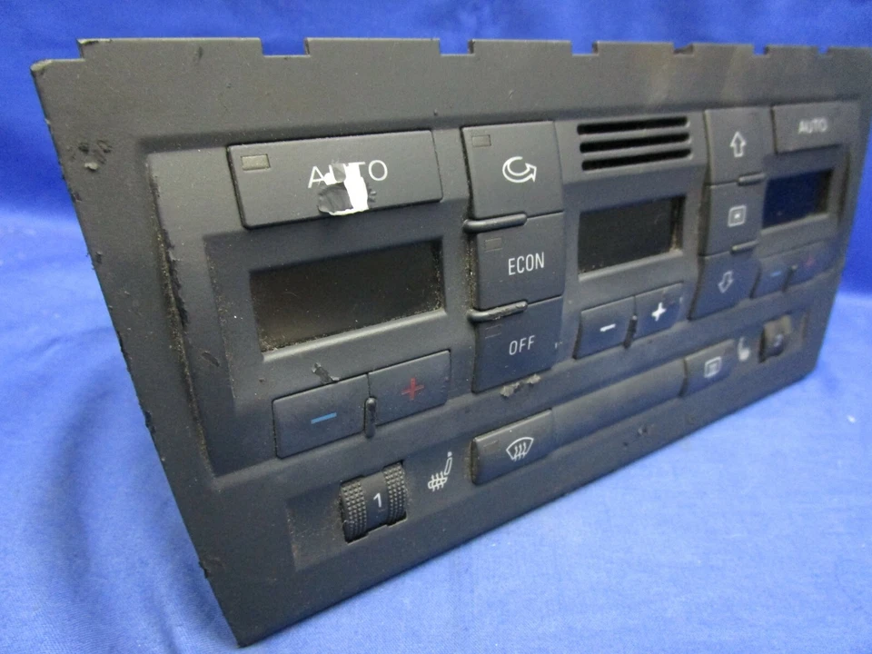 Interruptor de controle climático 2008 Audi A4 temperatura térmica CA PN 8E0 820 043 BM - Imagem 2 de 4