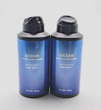 Bath & Body Works Ocean Body Spray for Men 3.7 oz 2 pack - NEW