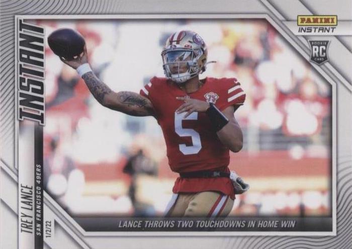 2021 Panini Instant NFL Trey Lance #162 - 1 of 2