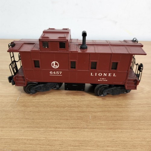 Caboose iluminado vintage escala O Lionel 6457 con caja original 25 - Imagen 5 de 8