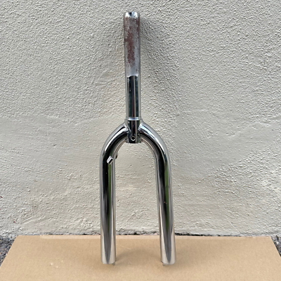 Fourche vélo acier vtt 20 pouces fileté (21-25.4mm) chromée - Maxi