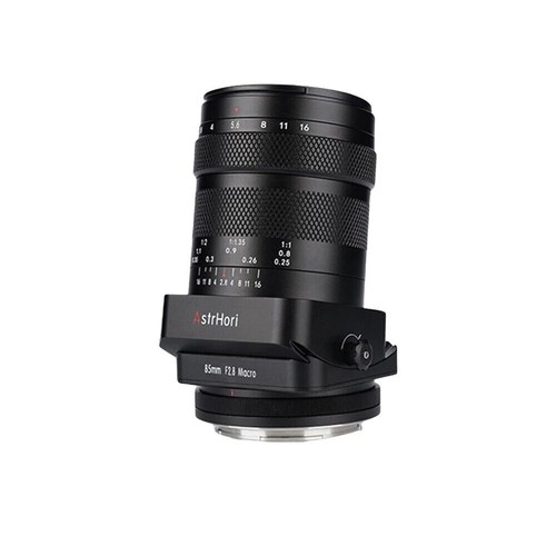 AstrHori 85mm F2.8 Tilt Macro Manual FF Lens for Sony E Leica L Nikon Z Camera - Picture 2 of 11