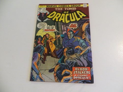 Original MC The Tomb of Dracula, #25 Kiosk Cover. 1. App Hanibal King. - Bild 1 von 9