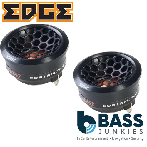 EDGE EDS1SPLTN-E1 Street 1 Inch 240 Watts Max Titanium Dome Car Tweeters Pair - Picture 6 of 6