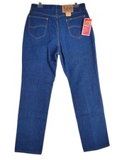Vintage Lee Riders Jeans Womens 16 Blue Hi Rise United Garment Worker USA Made