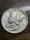 1939 XF Mercury Dime - Actual Silver Coin Higher Grade Same Day Shipping Free