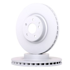 2x BOSCH Bremsscheiben Vorne passend für MERCEDES-BENZ GLK (X204) 330mm 0