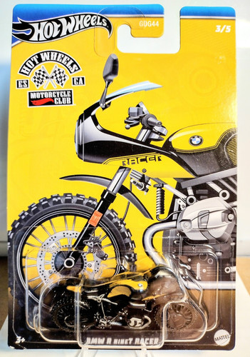 2025 BMW R NINE T RACER 3/5 MOTORCYCLE CLUB Hot Wheels HRR92 NEW! ๐๏ธ๐จ