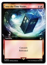 Into the Time Vortex (Extended Art) (Surge Foil) #978 NM Doctor Who Magic MTG