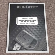 John Deere X570, X580, X584, X590 Tractor Owners Operators Manual - OMUC29736