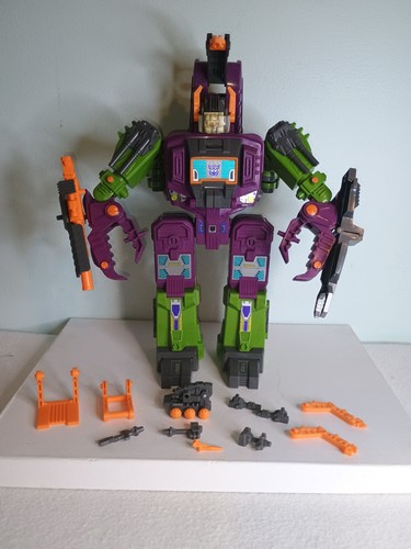 G1 1987 SCORPONOK • HEADMASTER LORD ZARAK 99% KOMPLETT VINTAGE G1 TRANSFORMERS
