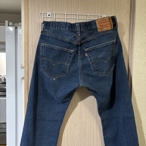 Levi’s 501 Vintage Button Fly Jeans 35x30 Herren Straight Fit 4985 Jahr 2007 - Bild 4 von 8