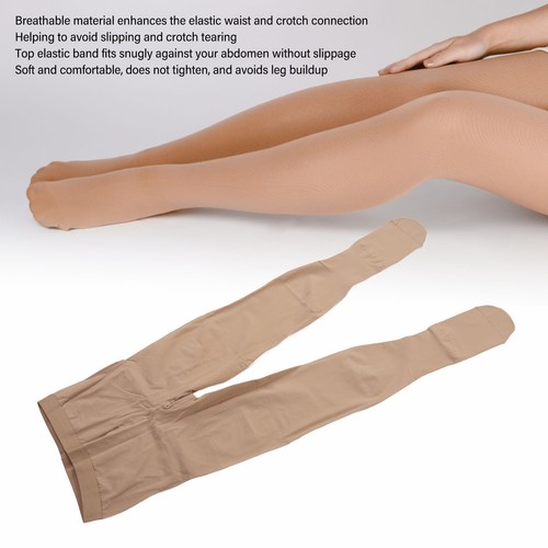 Waist High Compression Stockings 23‑32mmHg Closed Toe Compression Pantyhose SG5 - Picture 1 of 22