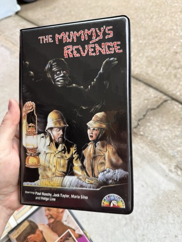 The Mummy’s Revenge Beta Not VHS Rare Horror Sealed New Unicorn Video Betamax