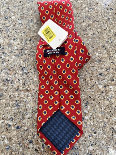Designer Necktie By Class Club - Multicolor - NWT - Picture 4 of 5