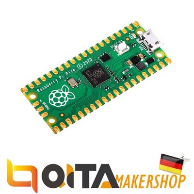 Raspberry Pi Pico RP2040, Dual ARM Cortex-M0+ @133MHz 264kB SRAM