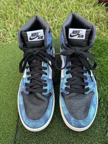 Size 9.5 - Air Jordan 1 Retro OG High Tie-Dye W - Picture 3 of 9