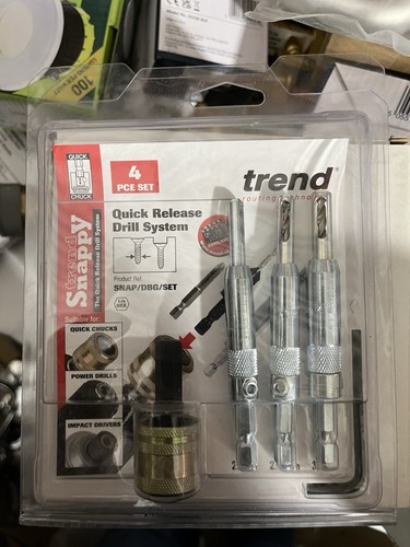 Trend SNAP/DBG/SET Trend Snappy Drill Bit Guide Set x4 Pcs - Picture 3 of 7