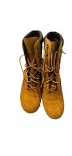 Image of Timberland Allington Heights 6 Inch Heel - Wheat Nubuck Size 3.5