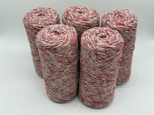 5x Makramee Garn 2-3mm Breit 1,240g LAGERRÄUMUNG Makramee