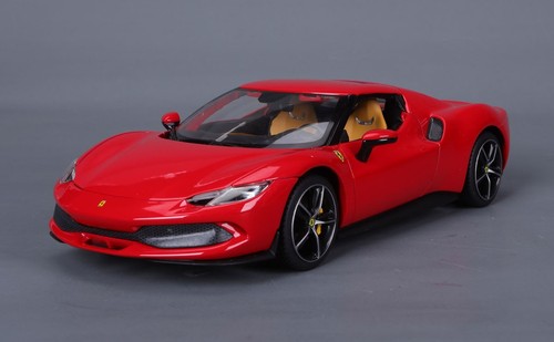 Modellino auto BBURAGO 18-16018R 1/18 Ferrari 296 GTB rosso pressofuso - Foto 1 di 6