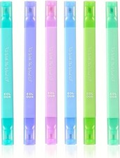 6 Pack Bible Highlighters and Pens No Bleed