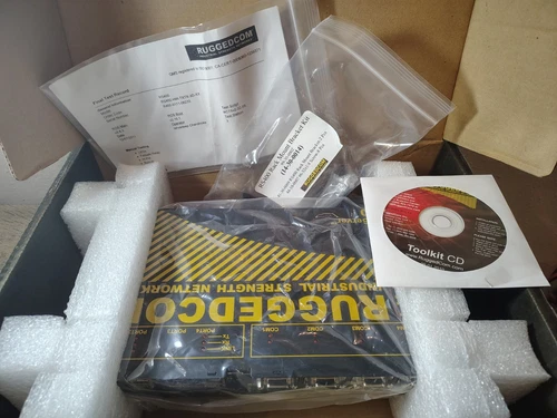Network Server RS400 Industrial Strengh w/ Mount Bracket Kit Ruggedcom NEW