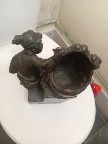 Large signed antique sculpture - Picture 6 of 10