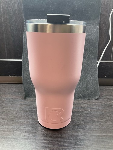 RTIC 30 oz Pink Tumbler w/ Insulated Double Wall With Locking Lid - Picture 3 of 8