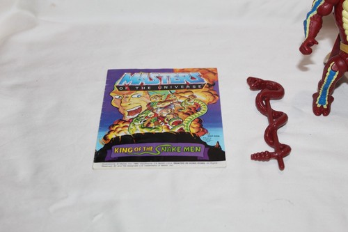 Vintage Rattlor HE-MAN MOTU Masters of the Universe KOMPLETT mit Zubehör Buch - Bild 3 von 4