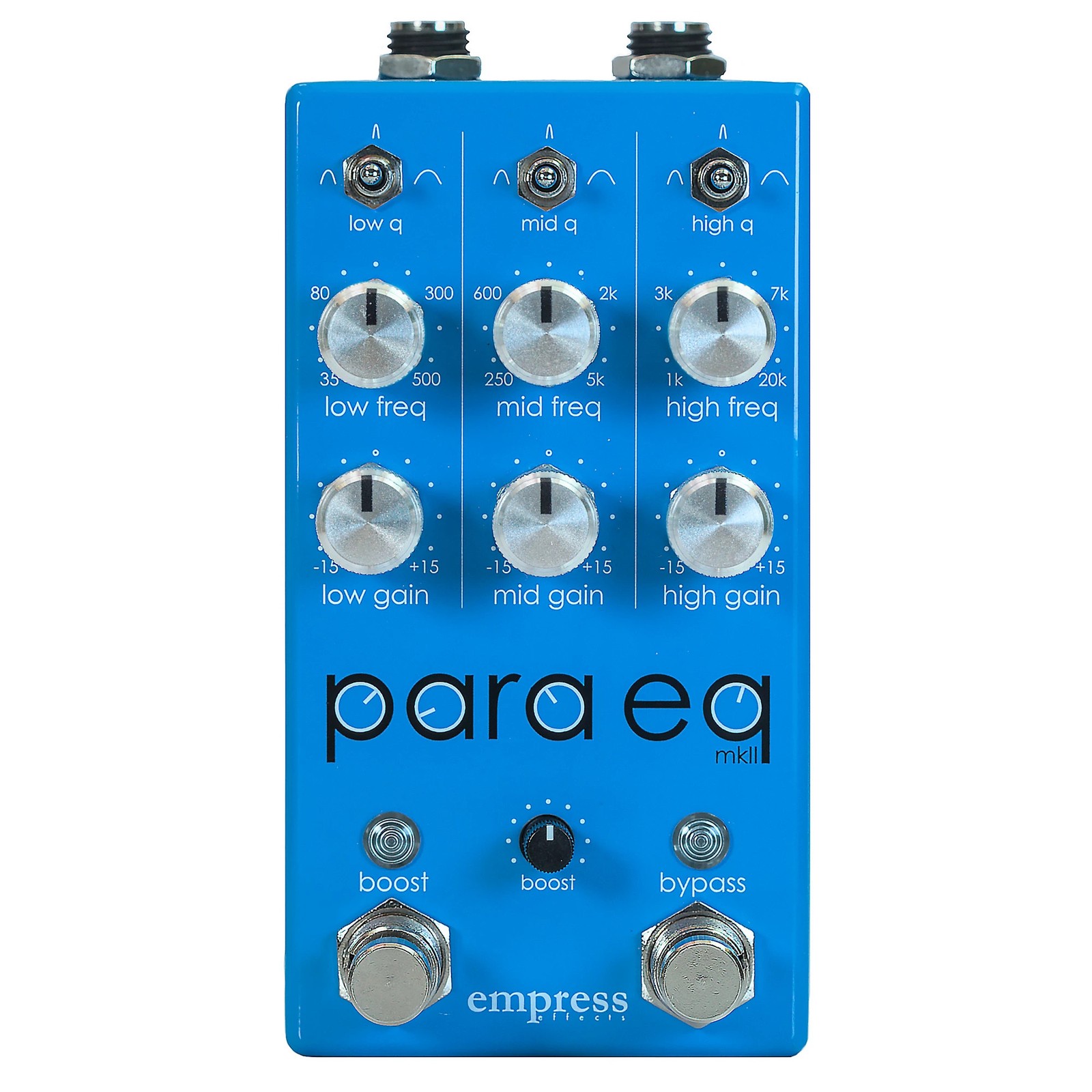 Педаль эквалайзера Empress Bass ParaEQ/Усиления басовых эффектов