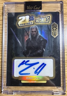 2026 Wild Card Decades 21st Century Actor-Henry Cavill *The Witcher* True 1/1