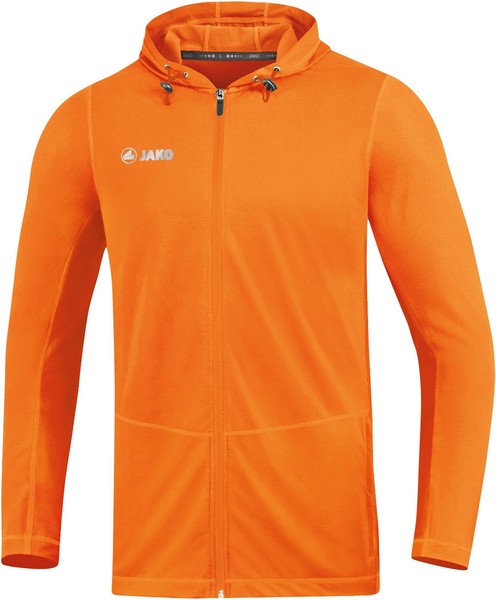 Jako Kapuzenjacke Run 2.0 - Neonorange /Gr: 128-image