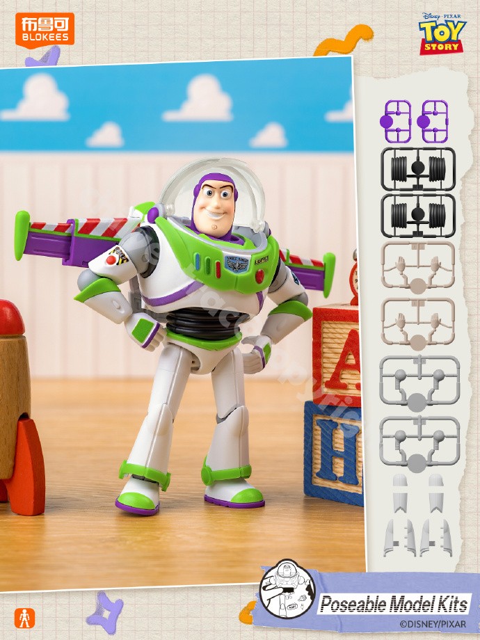 BLOKEES Toy Story Elite Version 01 Blindboxes Poseable Model Kit