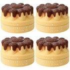 4pcs 60 Minuten Küche Mechanische Küche Timer Pudding Formhandbuch Timer Koch
