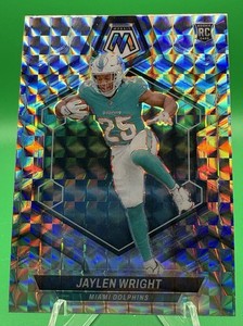 2024 Panini Mosaic Football Silver Prizm #383 Jaylen Wright Rookie RC Dolphins