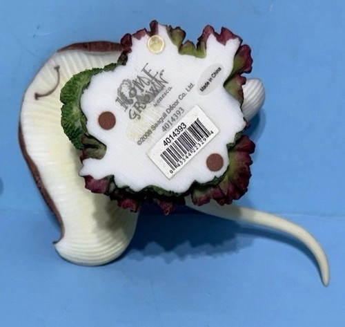 Enesco Home Grown “MUSHROOM STINGRAY” Fruit/Veg Animal, VG Cond & Have Box - Picture 4 of 6